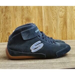 Skechers Hi Top Sneaker Shoes‎ Women's Size 7.5 Blue